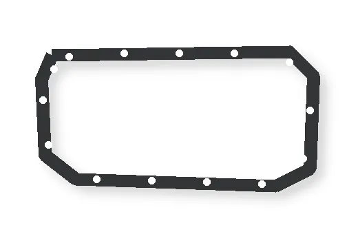 Engine oil-pan / sump gasket